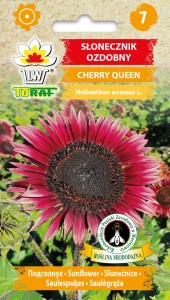 Słonecznik ozdobny Cherry Queen nasiona 2g Toraf
